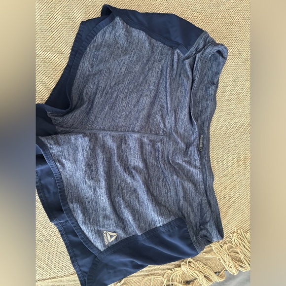 Women’s Reebok Shorts Large Blue NWOT comfy Activewear Athletic Training - Picture 1 of 5